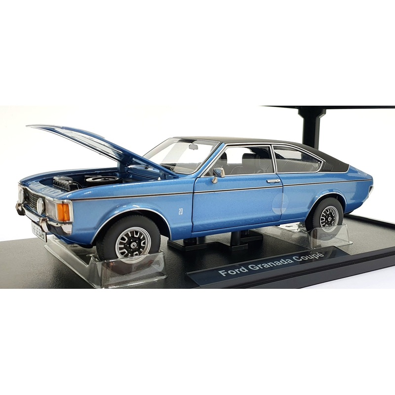 Touring Model Cars 1/18 Scale 18080002 Ford Granada Coupe - Met. Blue