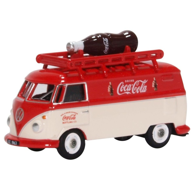 VW T1 Van with bottle Coca Cola