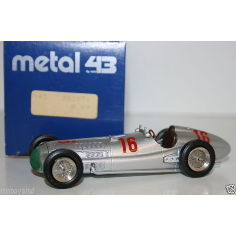 WESTERN MODELS 1/43 PROTOTYPE METAL 43 - MERCEDES BENZ W154 #16