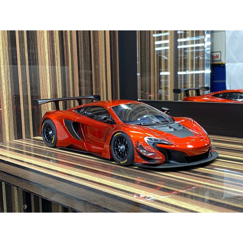 1/18 Diecast McLaren 650S GT3 Orange AUTOart Scale Model Car