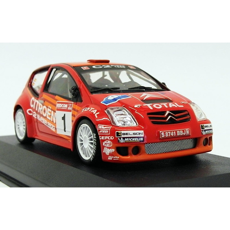 Altaya 1/43 Scale AL31319L - Citroen C2 S1600 - Rallye Rias Bajas 2004