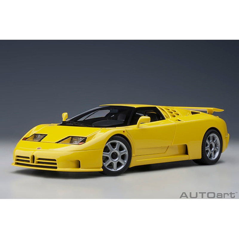 AUTOart Bugatti EB110 SS Giallo Bugatti (Yellow) 1:18