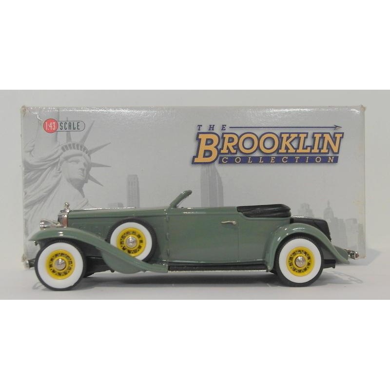 Brooklin 1/43 Scale BRK146X - 1933 Stutz DV-32 Victoria Conv 1 oF 175 Green