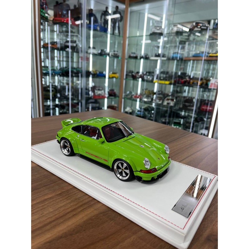 Ivy Models 1/18 Porsche Singer DLS  Apple Green | Resin | Limited to 20 pcs