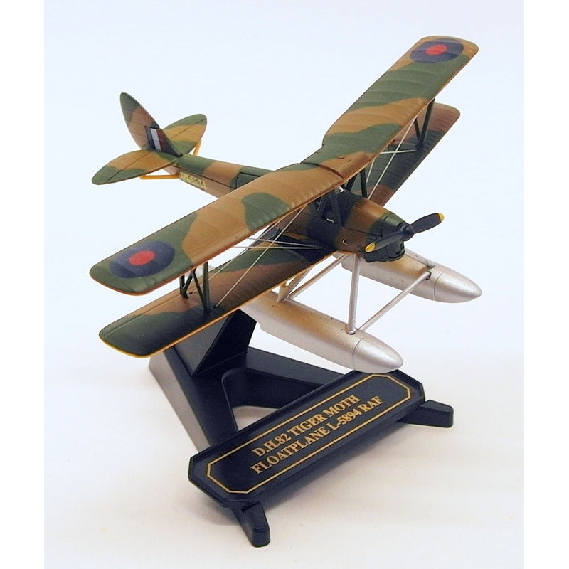 Oxford Diecast 1/72 Scale 72TM010 - D.H.82 Tiger Moth Floatplane L-5894 RAF