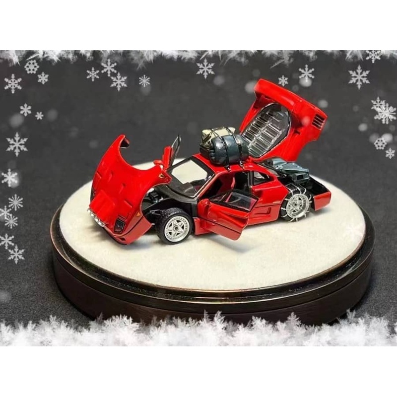 PGM 1/64 F40 LM Red Snow Drifter