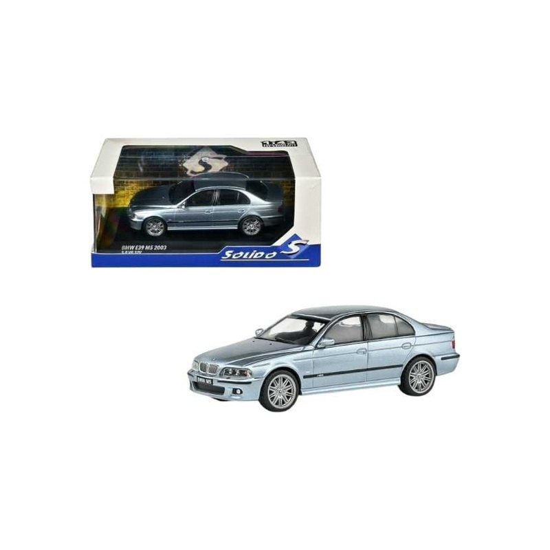 Solido 1:43 Bmw M5 E39 Blue 2000  Diecast scale model car