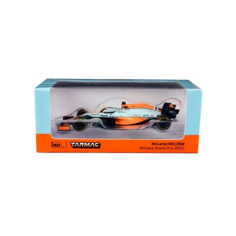Tarmac Works McLaren MCL35M Monaco Grand Prix 2021 Lando Norris