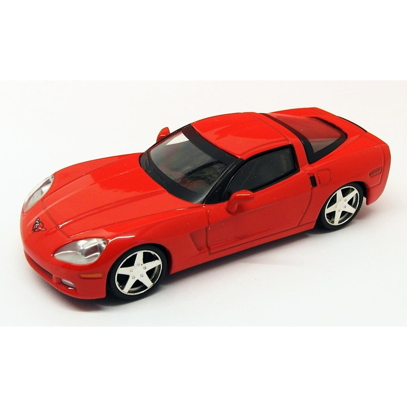 Altaya 1/43 Scale Model Car AL14319 - Chevrolet Corvette Z51 - Red