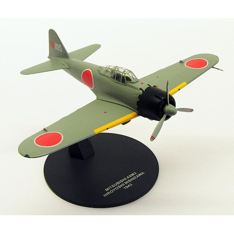 Atlas Editions 1/72 Scale 7 896 013 - Mitsubishi A6M3 - Hiroyshi Nishzawa 1943