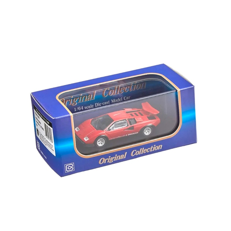 EXCLUSIVE kyosho Lamborghini Countach LP500S (Acrylic case damage car mint condition)