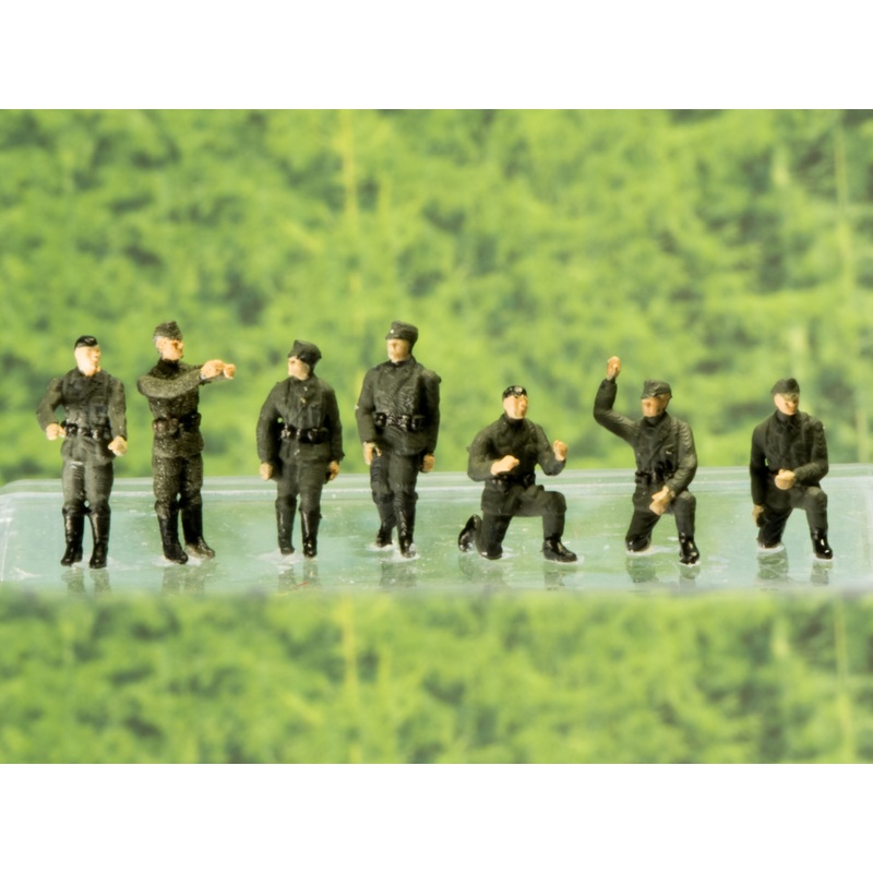 Figures soldiers Wehrmacht 7x 