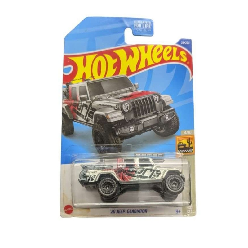 Hotwheels 20 Jeep gladiator (sliver)