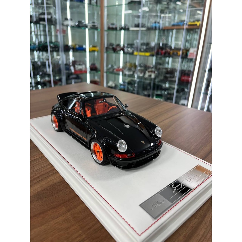 Ivy Models 1/18 Porsche Singer DLS  Black Orange | Resin | Limited to 20 pcs