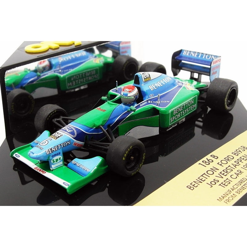 Onyx 1/43 Scale 186B - F1 Benetton Ford B193B Test Car 1994 - J.Verstappen