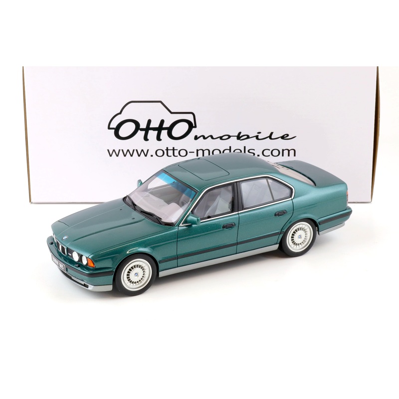 Otto 1991 BMW M5 E34 Sedan Cecotto Edition Lagoon Green Metallic 1:18