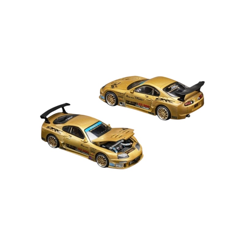 Pop Race Top Secret GT300 Supra PR64-229 1:64 Scale