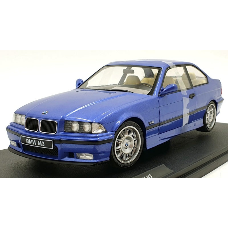 Solido 1/18 Scale Diecast S1803901 - 1990 BMW E36 M3 Blue