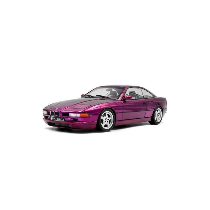 Solido 1991 BMW E31 850 CSi Coupe Daytona Violet (Purple) 1:18