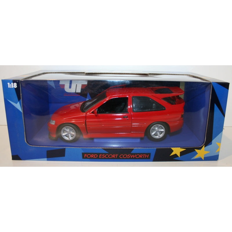 UT Models 1/18 Scale - 180 082102 Ford Escort Cosworth - Red