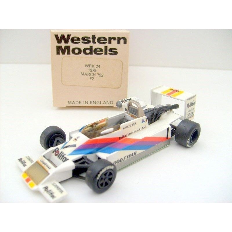 WESTERN MODELS 1/43 WRK 24 1979 MARCH 792 F2 POLIFAC