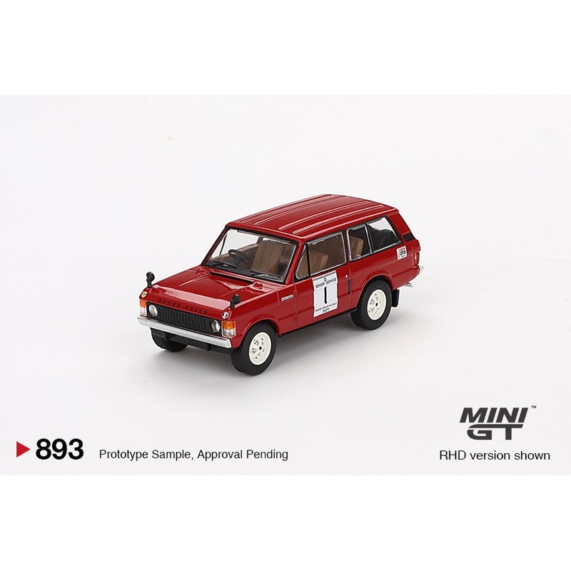 [ETA:  Aug 2025 ] Mini GT 1/64 Range Rover 1971 International Hillrally Winner