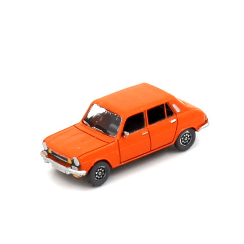 Finished model car Simca 1100 TI  Orange