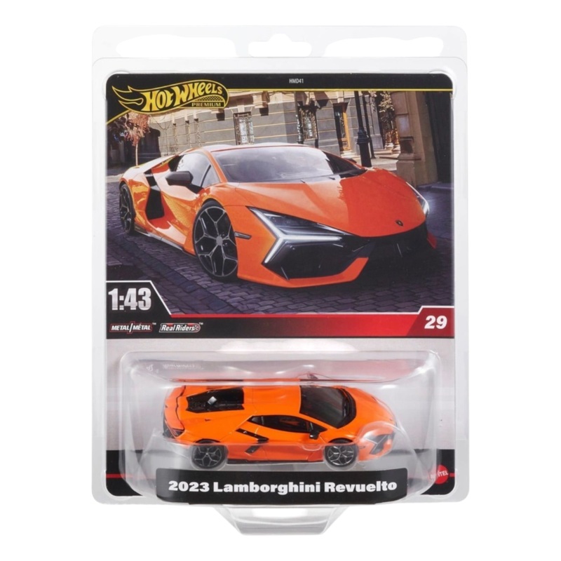 HotWheels 2023 Lamborghini Revuelto Imported Premium 1:43 Scale (With Protector)