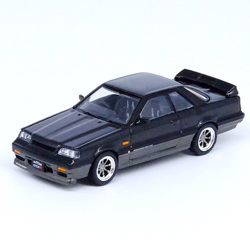 Inno64 1:64 NISSAN SKYLINE GTS-R (R31) Black/Gun Metal