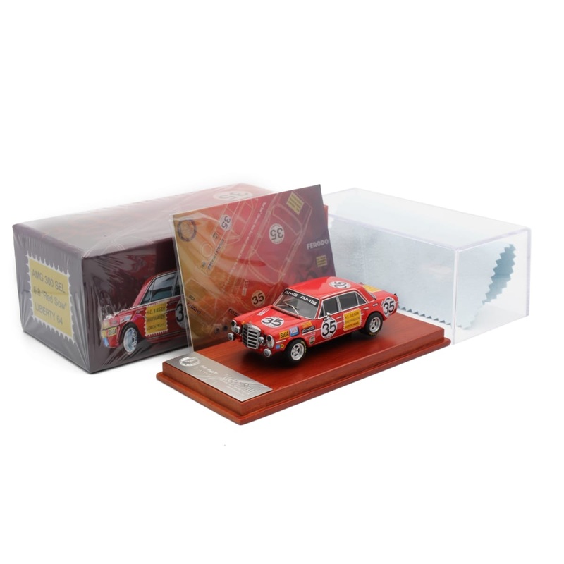 Liberty64 1/64 300 SEL 6.8 AMG Redpig