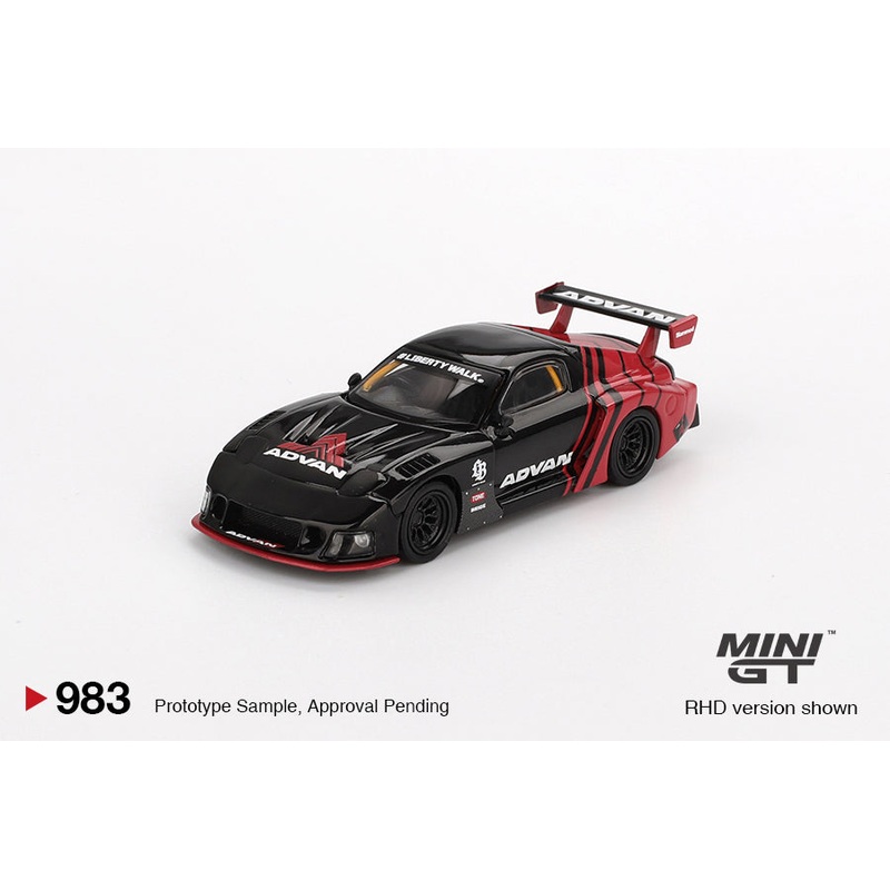 Mini GT 1/64 Mazda RX-7 LB-Super Silhouette Advan