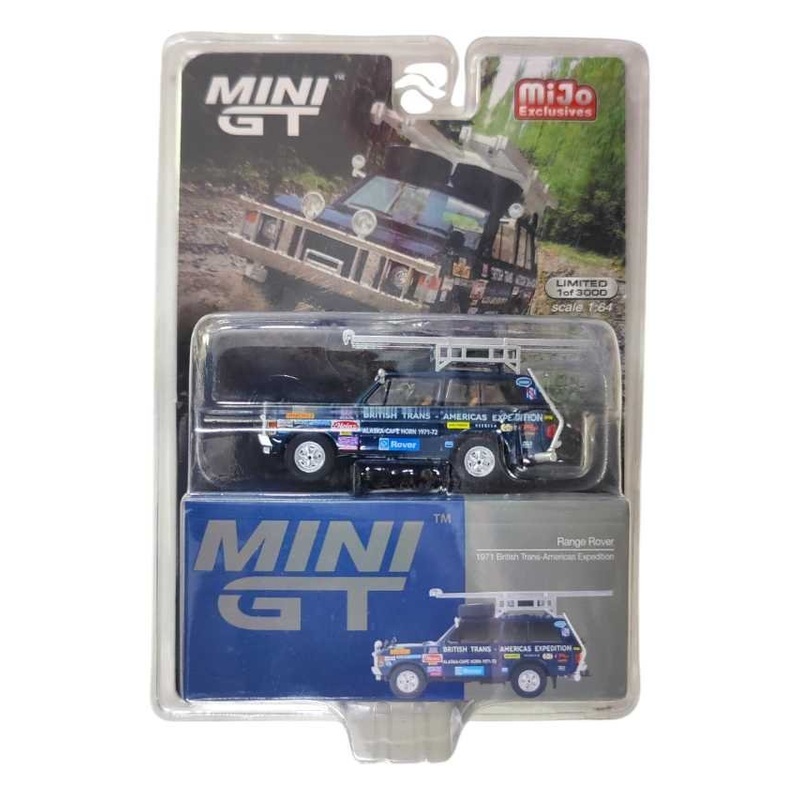 Mini GT range rover 1971 British trans american expedition