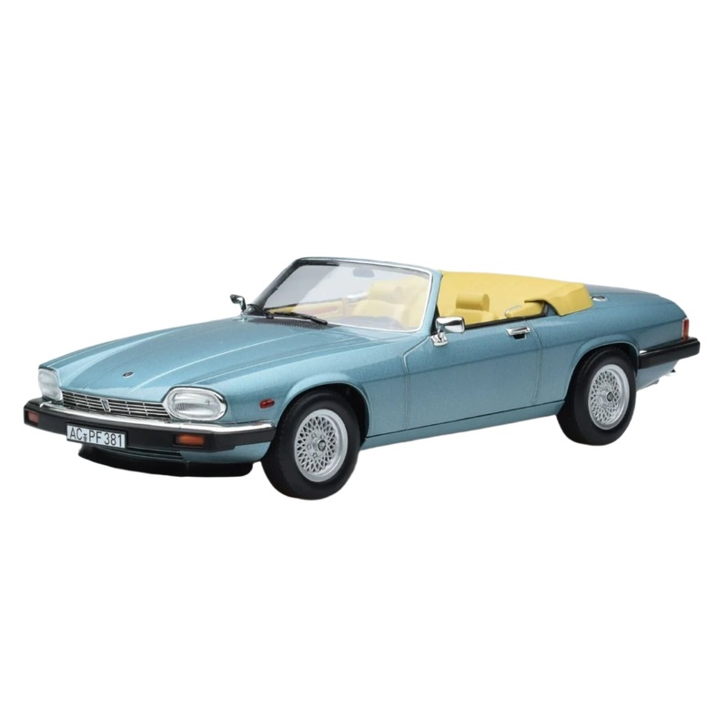 Norev 1988 Jaguar XJ-S Cabriolet Light Blue 1:18
