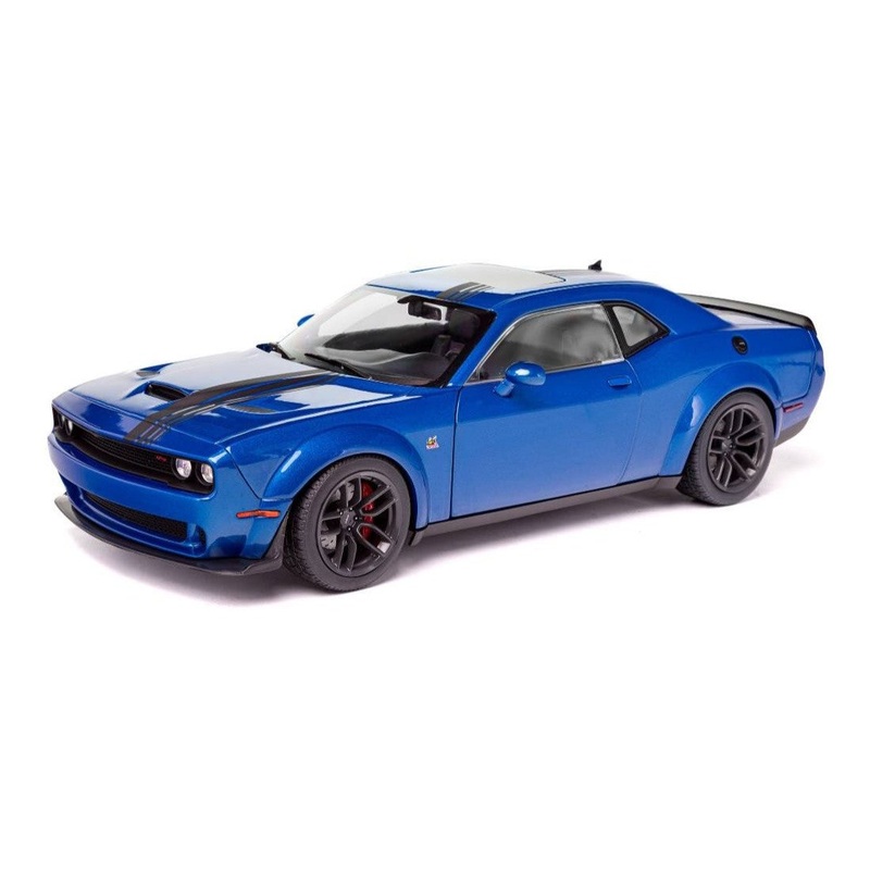 Solido 2023 Dodge Challenger R/T Scat Pack Widebody Electric Blue Pearl 1:18