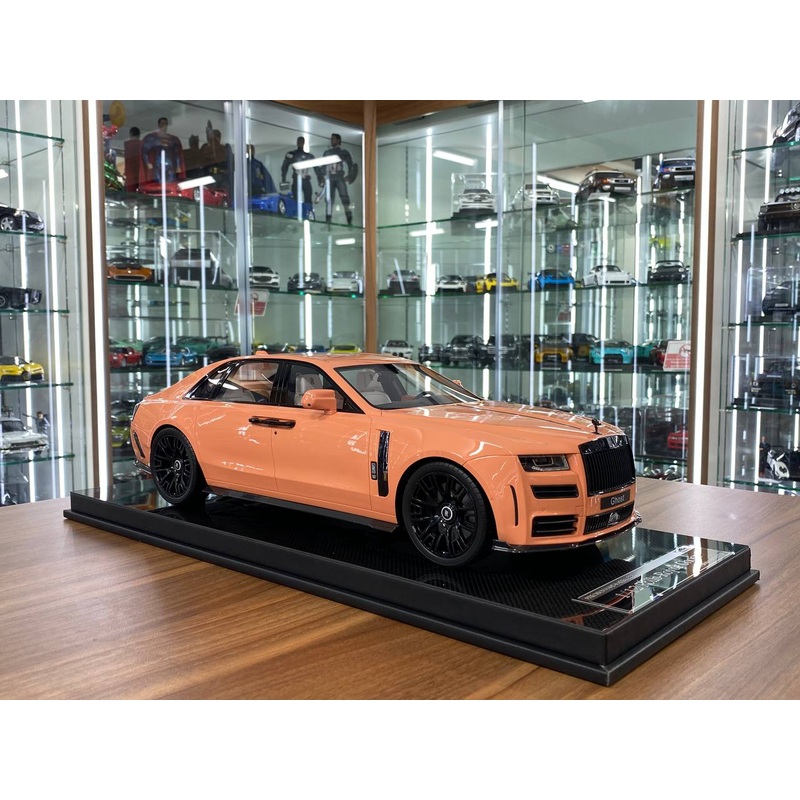 1/12 Resin Model  Rolls Royce Ghost | VMB Model | Coral Red | Limited 30 pcs