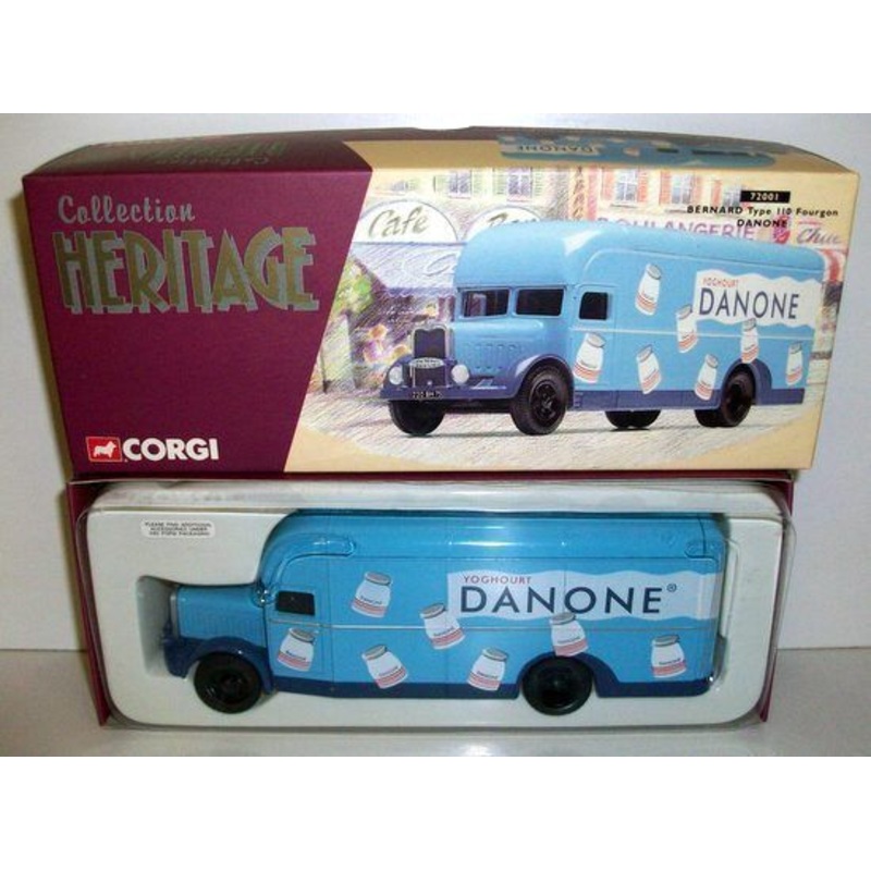 CORGI 1/50 - 72001 BERNARD TYPE 110 FOURGON - DANONE