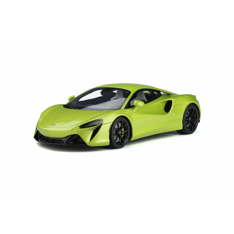 GT Spirit 2021 Mclaren Artura Flux Green Metallic 1:18 LIMITED, Resin