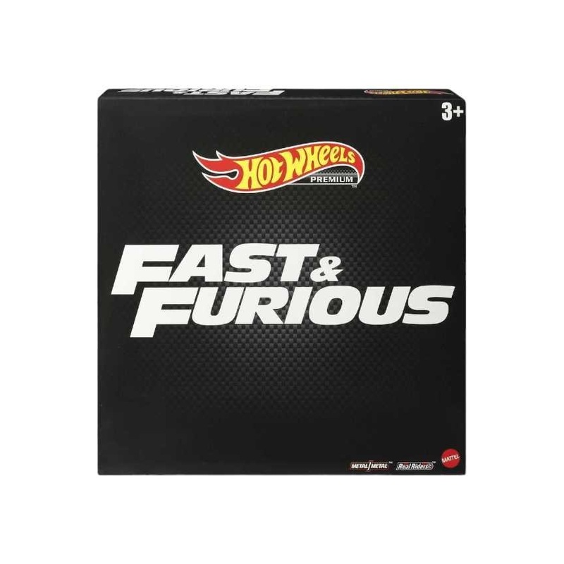 Hot Wheels Premium Fast and Furious set of 5