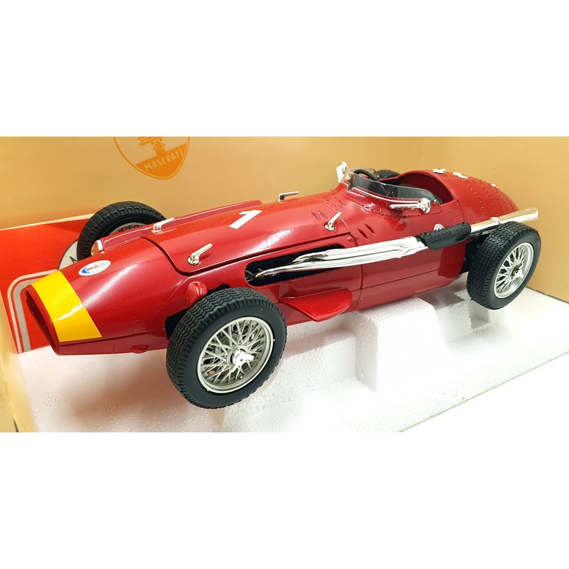 Polistil 1/16 Scale Diecast TG20 - Maserati 250F F1 #1 - Red