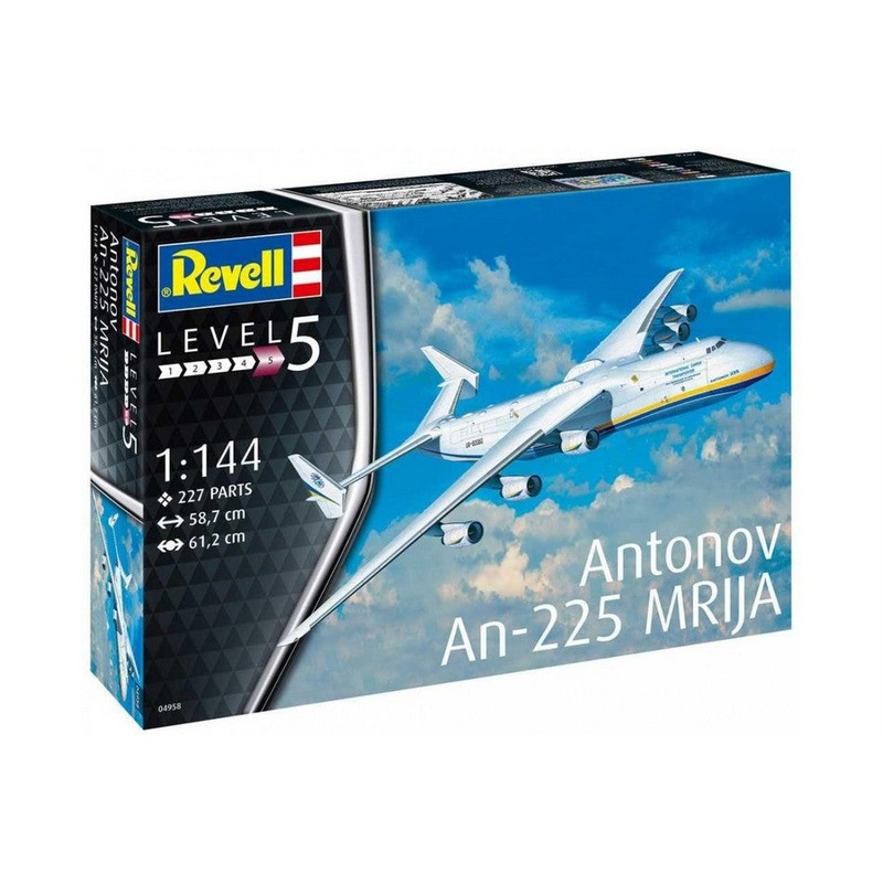 Revell 1/144 Scale Unbuilt Kit 04958 - Antonov AN-225 Mrija Aircraft
