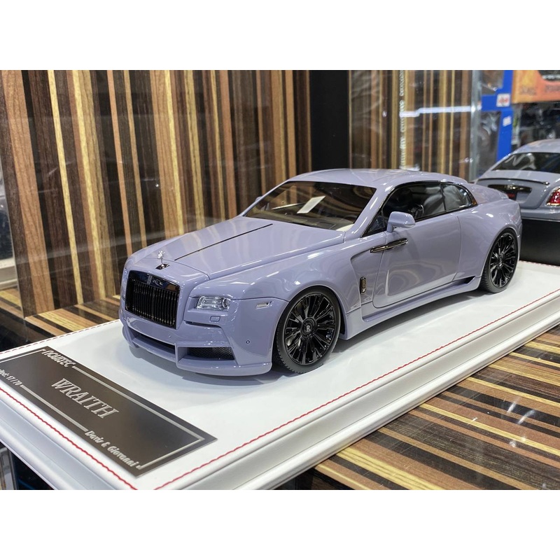 1/18 Resin Rolls Royce WRAITH Novitec Davis & Giovanni Grey Model Car