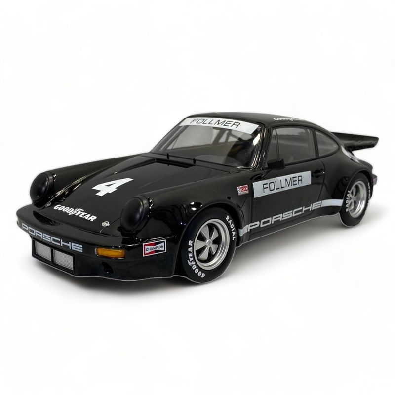 1/18 WERK83 Porsche 911 CARRERA RSR 3.0 #4 BLACK Model Car