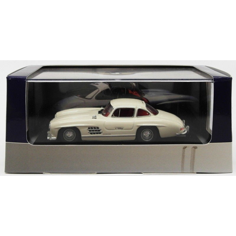Atlas Editions 1/43 Scale Model Car 7 905 006 - 1954 Mercedes Benz 300SL - Cream
