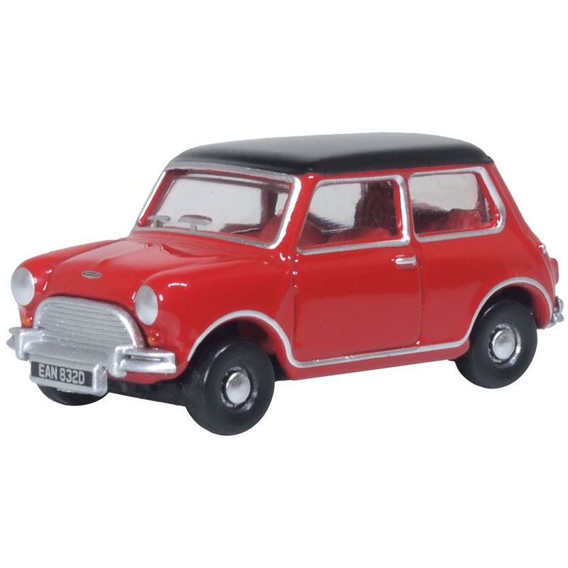 Austin Cooper Mini Tartan Red/Black