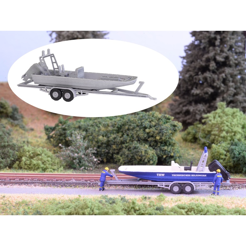 boat with trailer