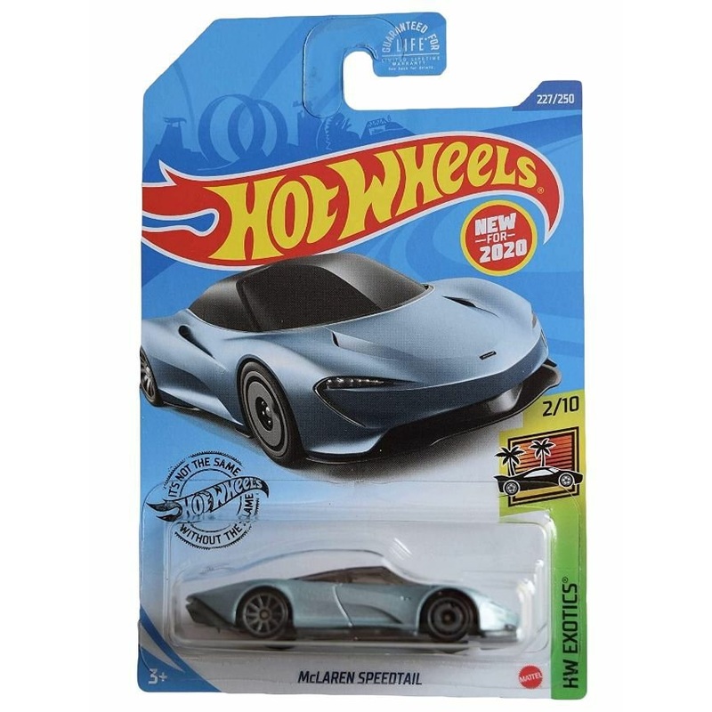 Exclusive Hotwheels McLaren Speedtail Imported Mainline Card 1:64 Scale