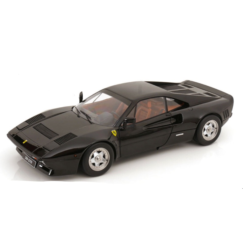 KK Scale 1984 Ferrari 288 GTO Black 1:12