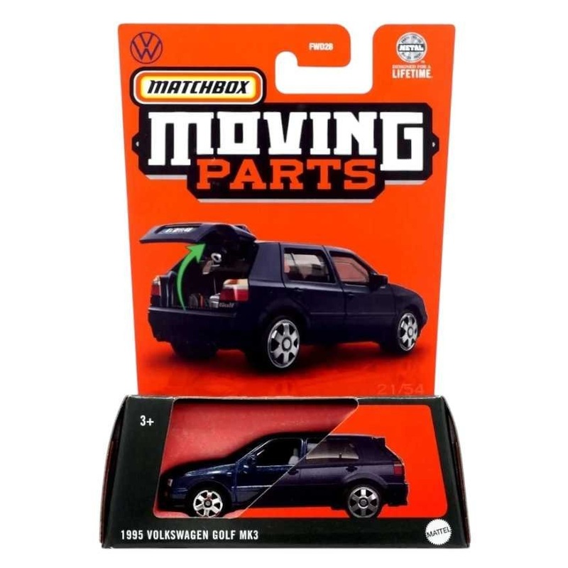 Matchbox 1995 Volkswagen golf mk3