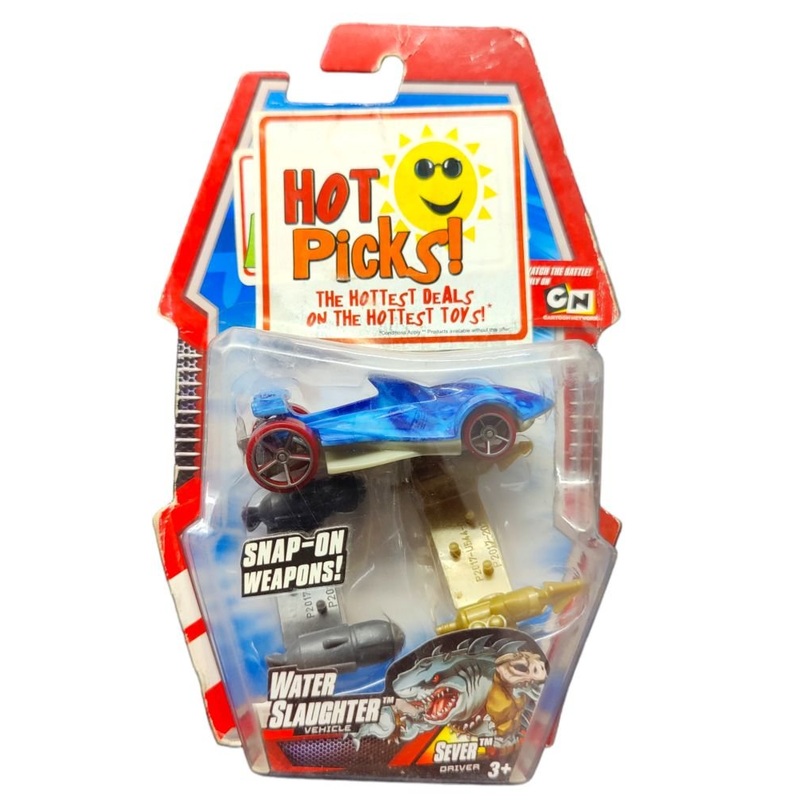 PRE-OWNED Hotwheels Battle Force 5 Water Slaughter Vehicle