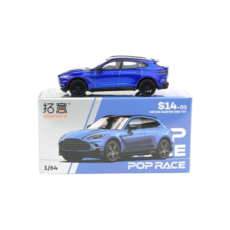 Xcartoys Pop Race Aston Martin DBX 707 S14-03 1:64 Scale